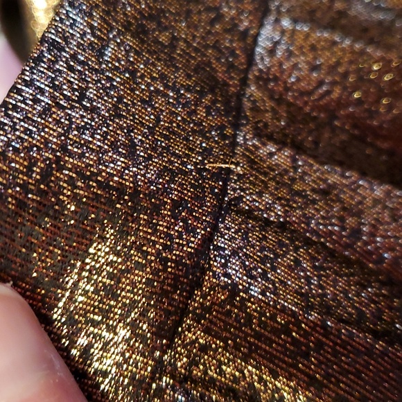 Kate Spade Metallic Pleated Skirt - Picture 7 of 9